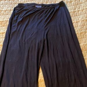 Apropos wide leg pull on pants L